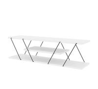 Meuble TV en mélaminé de style Industriel - L.120cm