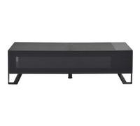 Erard Meuble TV Naga 1600 Carbone avec trappe 160 cm pour écran 40-85" Noir