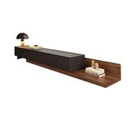 Meuble TV Extensible, Centre de Divertissement Moderne Console Multimédia TV Réversible avec Tiroirs pour Chambre a Coucher Salon