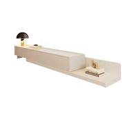 Meuble TV Extensible, Centre de Divertissement Moderne Console Multimédia TV Réversible avec Tiroirs pour Chambre a Coucher Salon