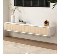 Meuble TV Flottant Moderne, Console Murale avec Portes, Rangement spacieux for Salon et Bureau(Color6,140cm)