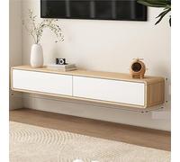 Meuble TV Flottant Moderne, Console Murale avec Portes, Rangement spacieux for Salon et Bureau(Color9,120cm)