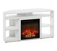 Meuble TV Flottant Support d'angle avec cheminée for TV, Meuble, décoration de la Maison Console TV
