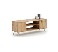 meuble TV focus 135 cm marron