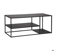 Meuble TV ""Gota"" métal noir 50x120cm - Atmosphera createur d'interieur