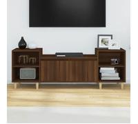 Meuble TV/Hi-Fi - mango - Chêne marron - 160x35x55 cm - bois d'ingénierie M780