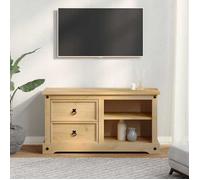 Meuble TV/Hi-Fi - mango - Corona 100x40x52 cm - Bois de pin massif M2215