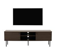 Mendler Rack TV HWC-N78 50x150x40cm Brun foncé