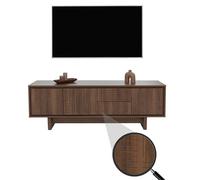 Meuble TV HWC-O34 51,5 x 150 x 39,5 cm Marron