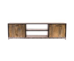 Meuble TV industriel en bois manguier massif L178 cm INDUSTRIA