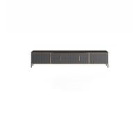 Meuble TV italien - Lumière moderne - Ardoise de luxe - Simple - Petit appartement - Meuble TV - Salon - Simple - Meuble TV (160 x 30 x 48 cm)