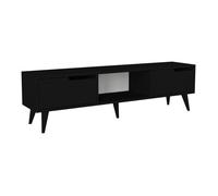 Meuble TV Kullila 160 x 35 x 40 cm noir