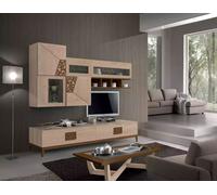 Meuble TV latéral Meuble moderne Salon Set moderne 3pcs