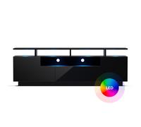 Meuble TV lowboard Perth 150 x 35 x 50 cm, LED