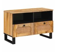 Meuble TV Marron 70 x 33 x 46 cm Bois de mangue massif vidaXL