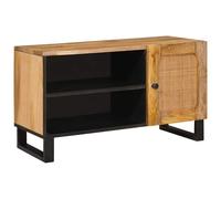 Meuble TV Marron 80 x 33 x 46 cm Bois de mangue massif vidaXL