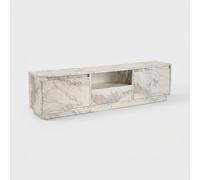 Meuble TV mobile avec 3 portes rabattables 160x29cm Vanguard