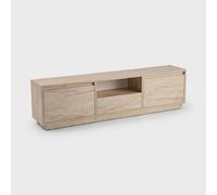 Meuble TV mobile avec 3 portes rabattables 160x29cm Vanguard