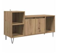 Vidaxl Meuble Tv Chêne Artisanal 100 X 35 X 55 Cm Bois D'ingénierie