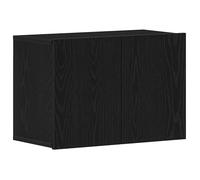 Vidaxl Meuble Tv Chêne Noir 60x30x41 Cm Bois D'ingénierie