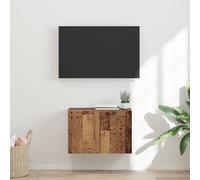 vidaXL Meuble TV mural Blanc 59,5 x 31 x 100 cm Bois d'ingénierie