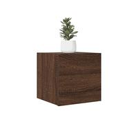 Vidaxl Meuble Tv Mural Chêne Marron 30,5x30x30 Cm Multicolore