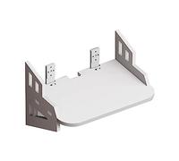 Meuble TV mural pour salon, console multimédia de grande capacité avec étagères, support de télécommande et banc de projecteur, meuble TV flottant élégant pour décoration d'intérieur