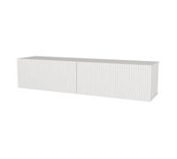 Meuble TV mural Verpsboga 135 x 32 x 30 cm blanc