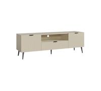 Meuble TV Nand 160 x 40 x 51 cm couleur sable