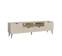 Meuble TV Nand 180 x 40 x 51 cm couleur sable