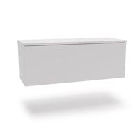 Meuble tv nicole 80 cm - blanc