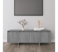 vidaXL Meuble TV Sonoma gris 120x30x40,5 cm Aggloméré 813051