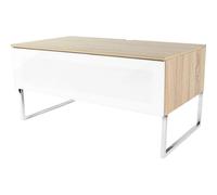 Meuble TV NorStone Khalm Chêne / Blanc