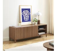 Meuble TV ORCA effet noyer 140 cm - Bois