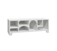 Meuble TV organique effet bois 160cm Thessa