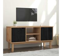 vidaXL Meuble TV OTTA – Bois de pin massif, 113,5 x 43 x 57 cm