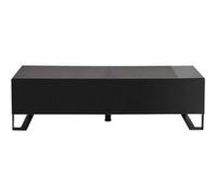 Meuble TV pour écran 40" à 85" Erard NAGA 1600 S Nordic + Porte Tissu + Trappe + QI + Chargeur 4 USB Carbon Carbon G