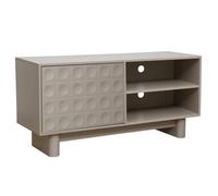 Meuble TV rectangulaire 1 porte L120 cm beige - Oviala