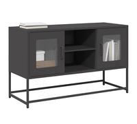 Meuble TV rose 100,5x39x60,5 cm acier support TV buffet TV vidaXL