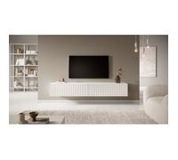 Meuble TV - TELIRE - 175 cm - blanc