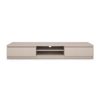 Meuble TV SNORRI cachemire 2 portes 175cm - Beige