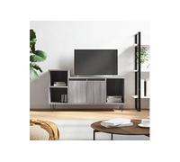 Meuble TV Sonoma gris 100x35x55 cm Bois d'ingénierie 831322