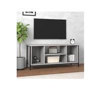 vidaXL Meuble TV sonoma gris 102x35x45 cm bois d'ingénierie 826288