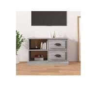 Meuble TV sonoma gris 73x35,5x47,5 cm bois d'ingénierie816174