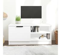Meuble TV Sonoma Gris 80x35x36,5 cm Bois d'Ingénierie Armoire Basse vidaXL