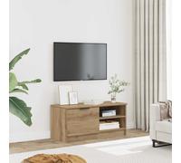 Meuble TV Sonoma Gris 80x35x36,5 cm Bois d'Ingénierie Armoire Basse vidaXL