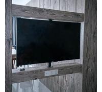 Meuble TV - Support TV Rotatif Horizontal Et Vertical - Support Rotatif pour Écran D'ordinateur/TV De 32 À 43 Pouces, pour Réunions Vidéo Professionnelles en Direct(60-85cm)