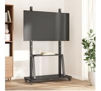 vidaXL Meuble TV sur roulettes - Support montage TV pour écran 32-90 pouces VESA Gris