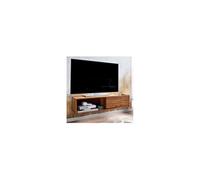Meuble TV suspendu 1 tiroir 108x34x25 cm en bois de sheesham