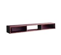 Meuble TV Suspendu Console TV flottante 59''/70'', meuble TV mural, meuble TV flottant, sous étagère de divertissement TV, console multimédia avec porte et rangement for salon, maison, bureau Murale É